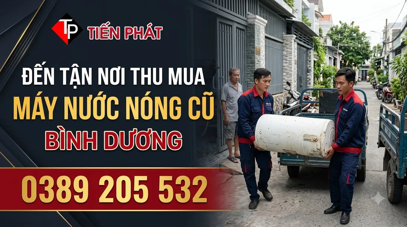 Đến tận nơi thu mua máy nước nóng cũ Bình Dương